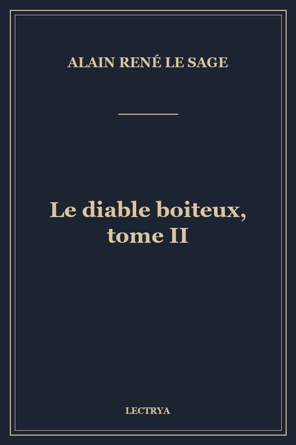 Le diable boiteux, tome II