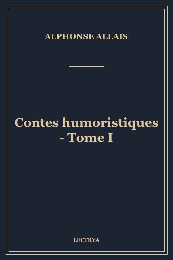 Contes humoristiques - Tome I