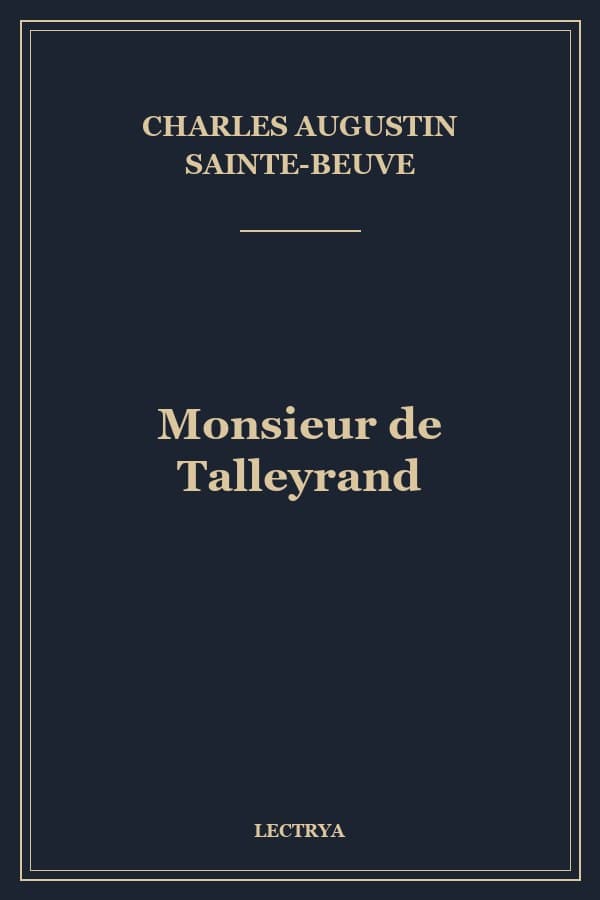Monsieur de Talleyrand