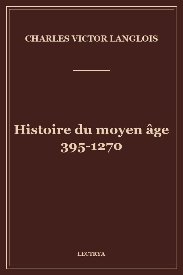 Histoire du moyen âge 395-1270