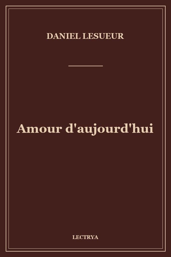 Amour d'aujourd'hui