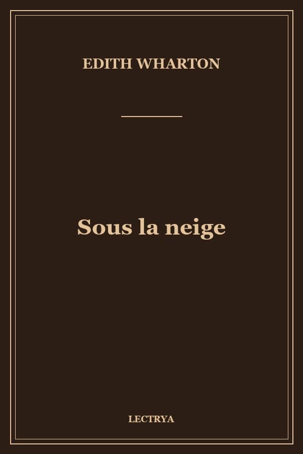 Sous la neige
