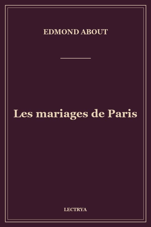 Les mariages de Paris