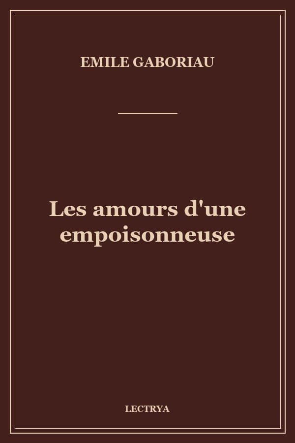 Les amours d'une empoisonneuse