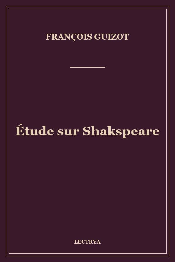 Étude sur Shakspeare