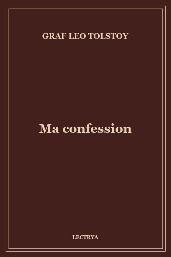 Ma confession