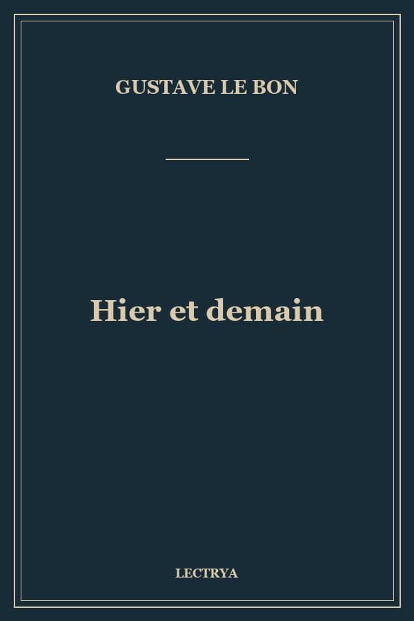 Hier et demain