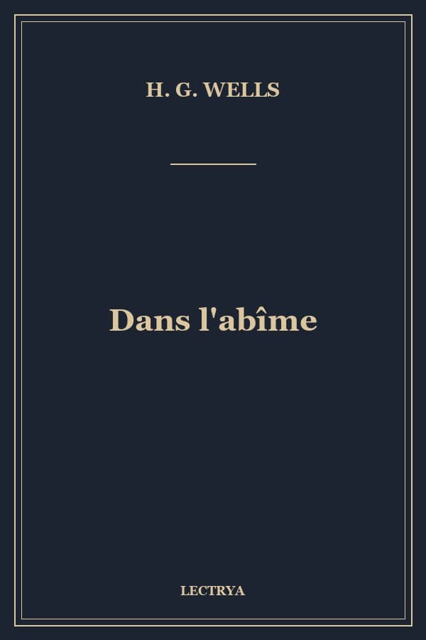 Dans l'abîme