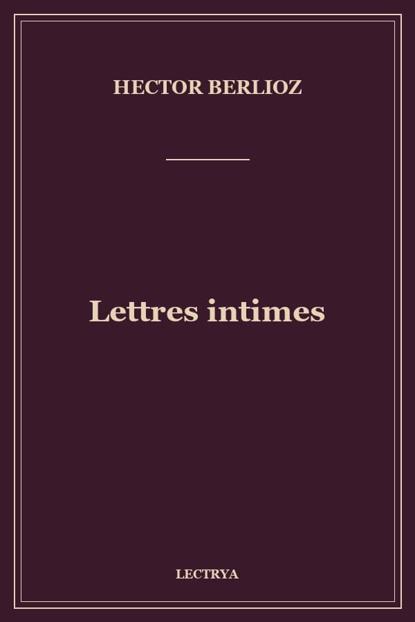 Lettres intimes