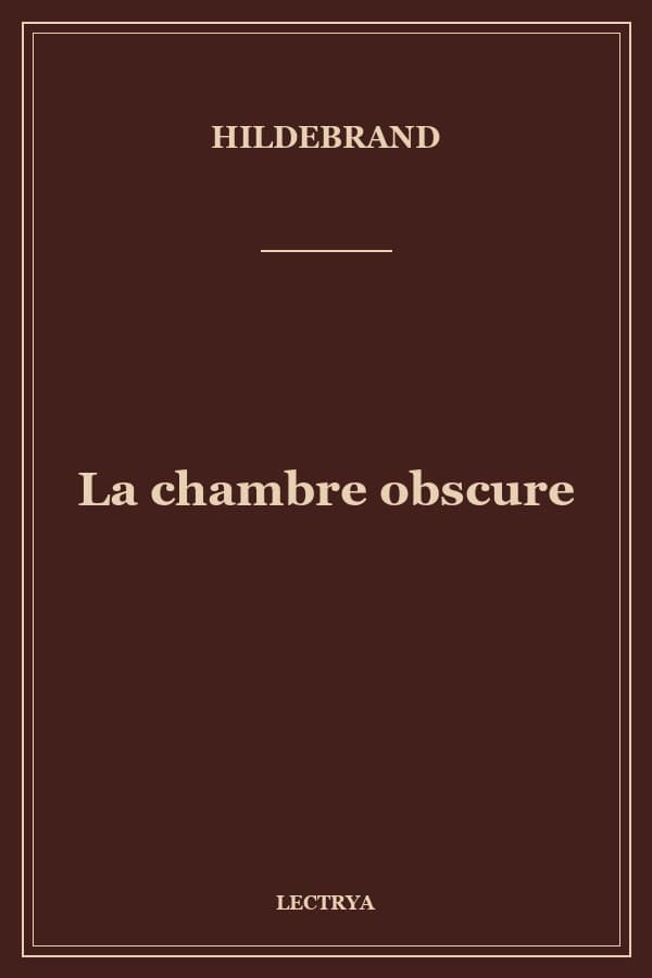 La chambre obscure