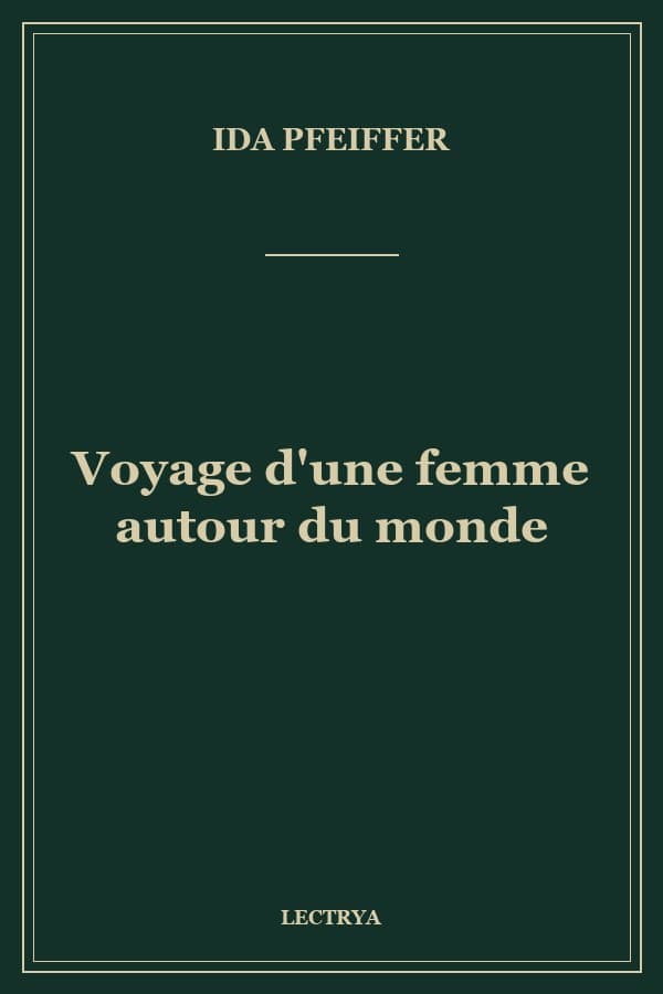 Voyage d'une femme autour du monde