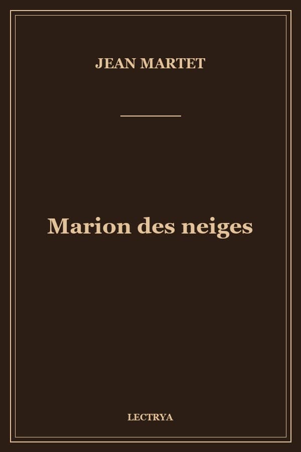 Marion des neiges