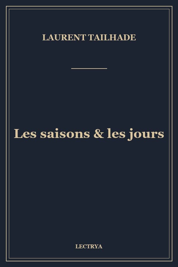 Les saisons & les jours