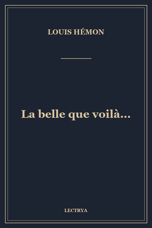 La belle que voilà...