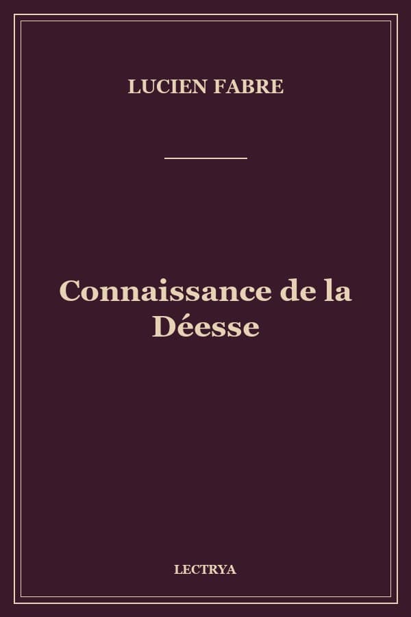 Connaissance de la Déesse